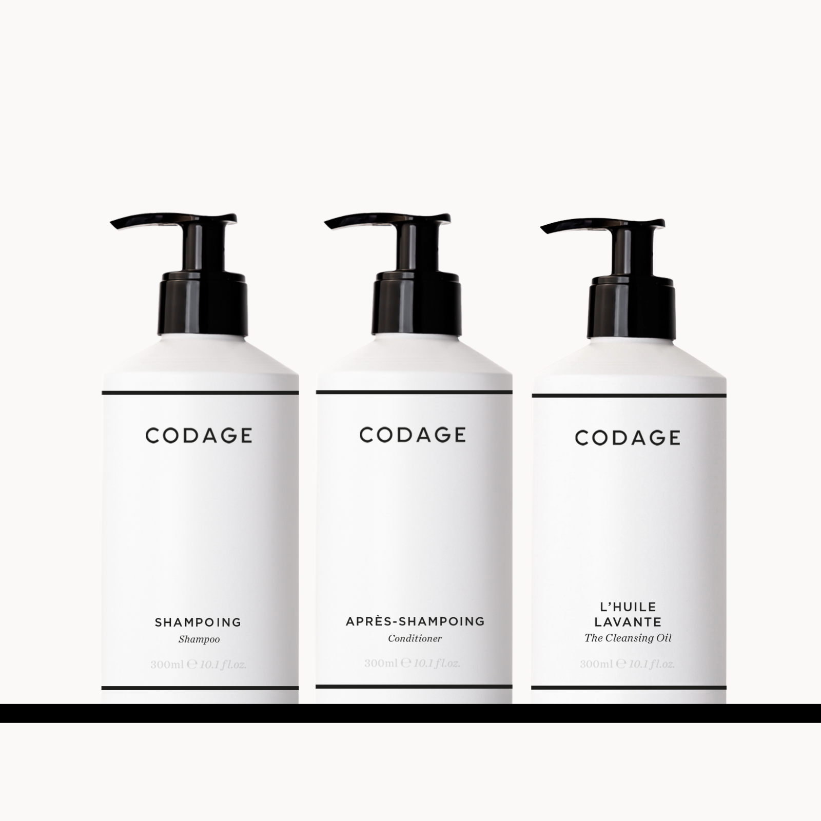 CODAGE Paris Product Collection Shampoo & Conditioner Body & Hair Experience