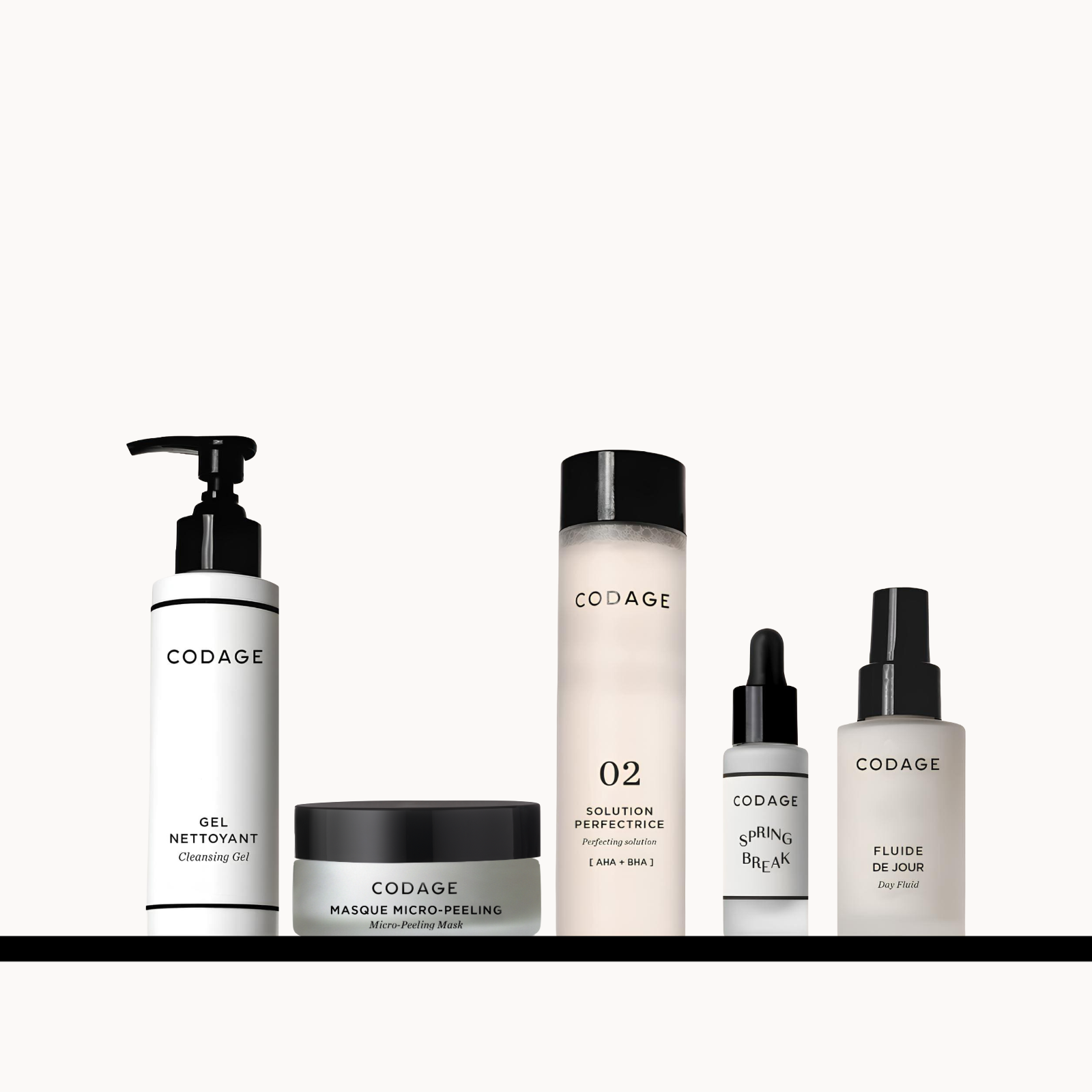 CODAGE Paris Product Collection Spring Routine
