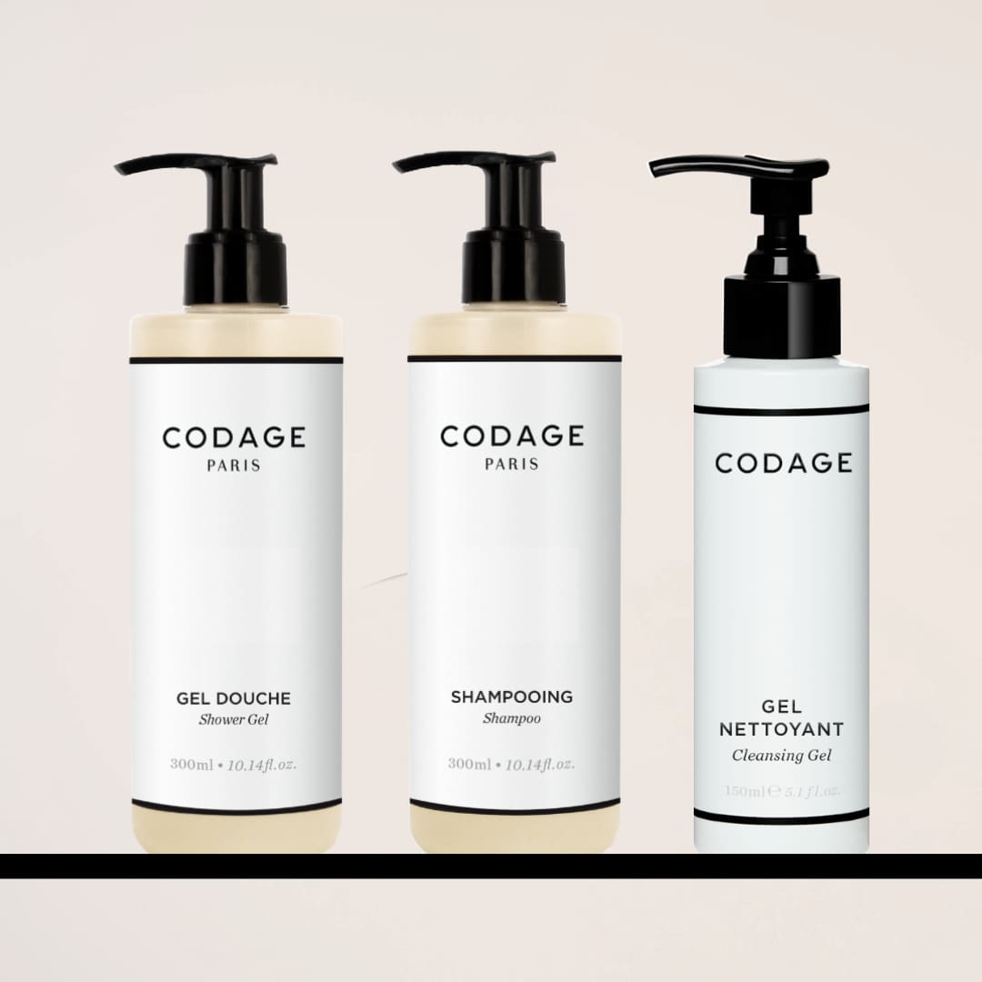 CODAGE Paris Amenities Skin Care Face, Body & Hair Experience