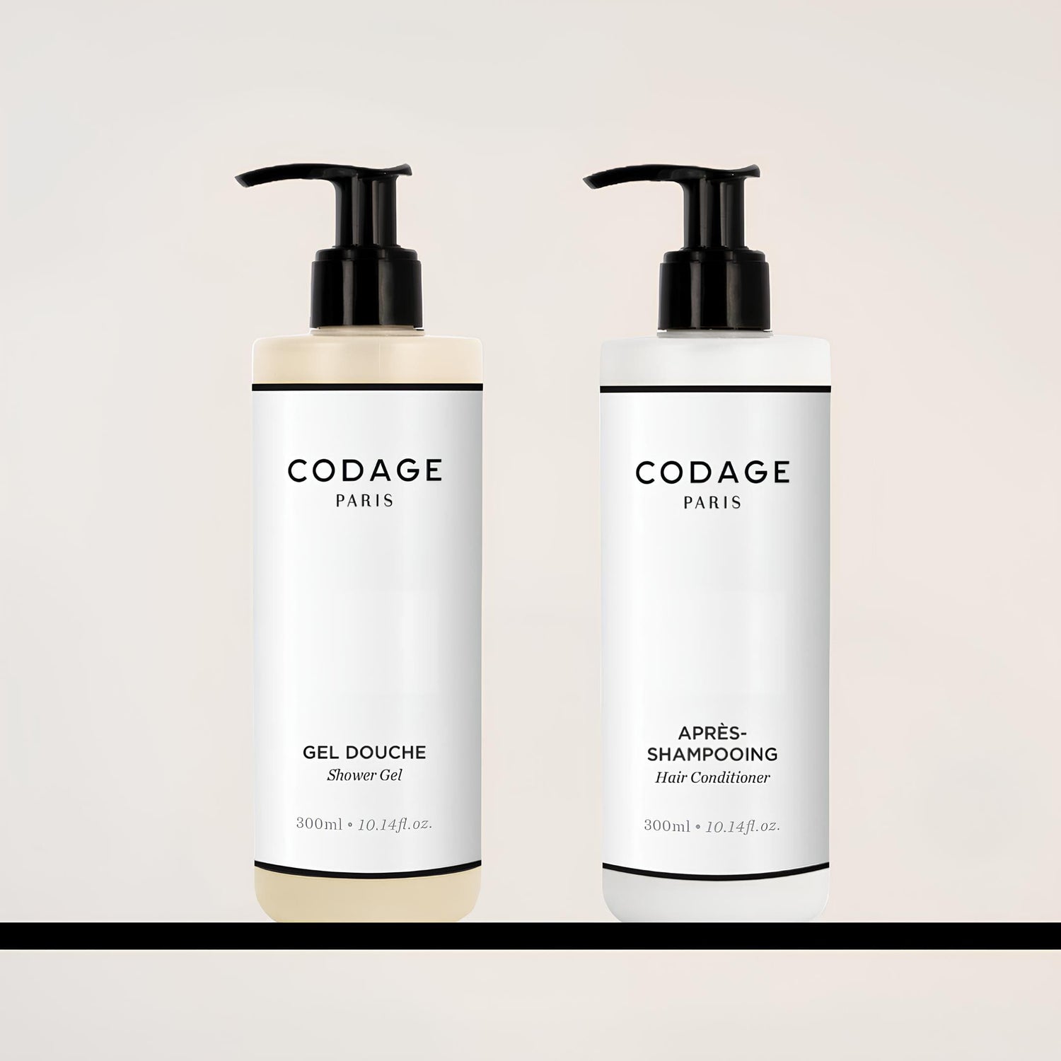 CODAGE Paris Amenities Shampoo Hair Radiance Program