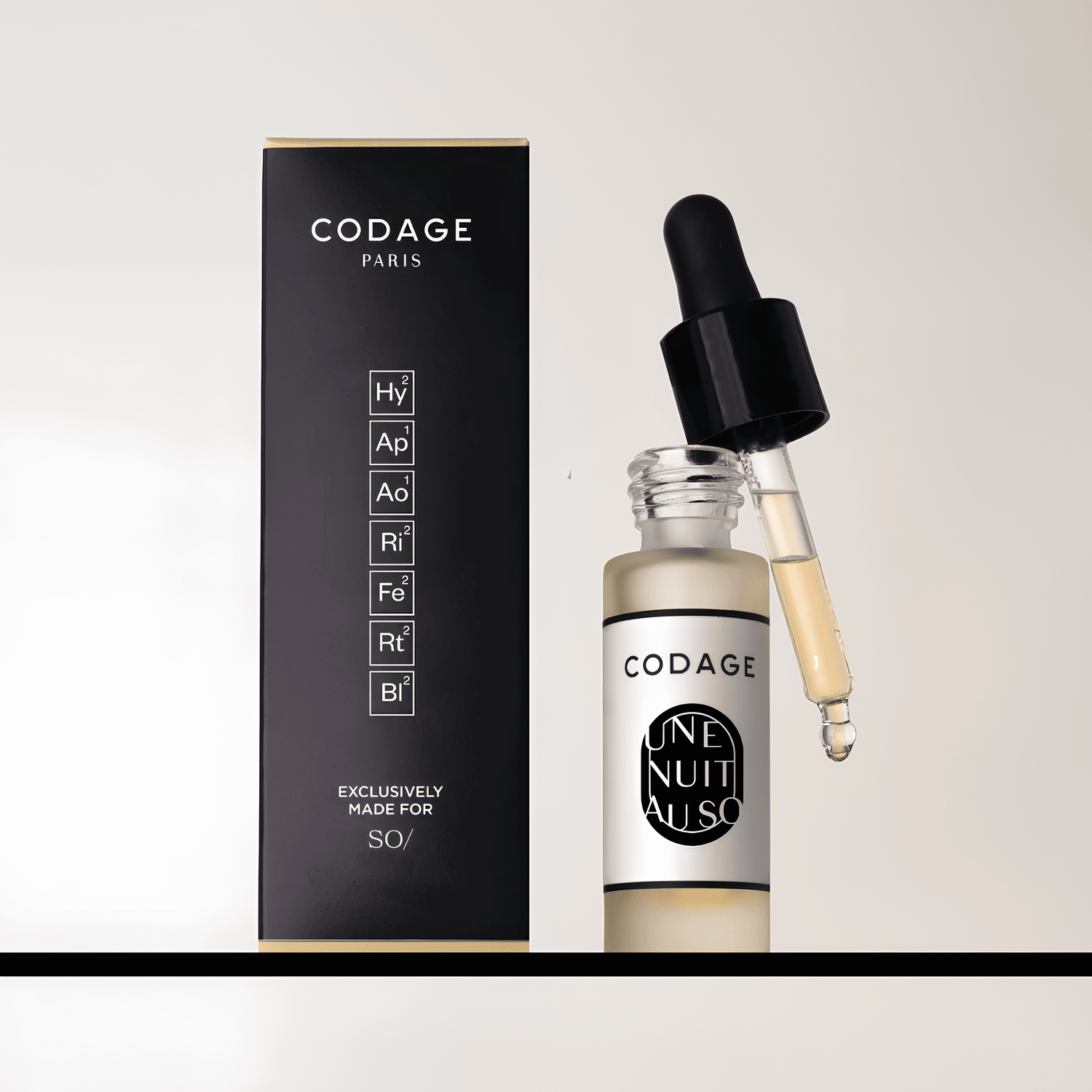 CODAGE Paris Product Collection Skin Care A NIGHT AT THE SO/