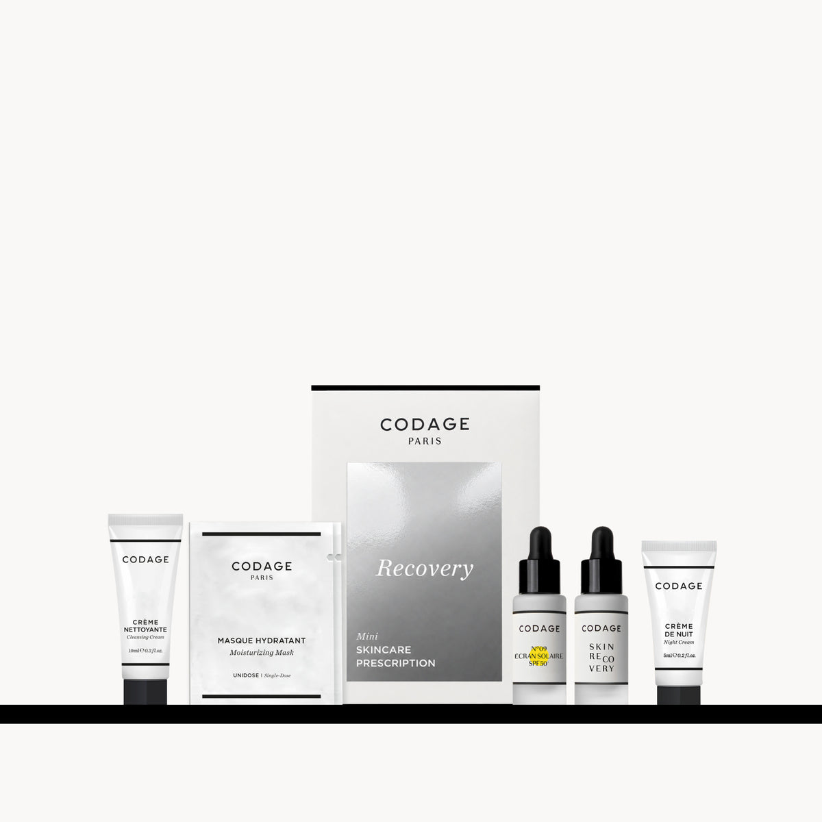 CODAGE Paris Product Collection Skin Care Recovery Mini Skincare Prescription