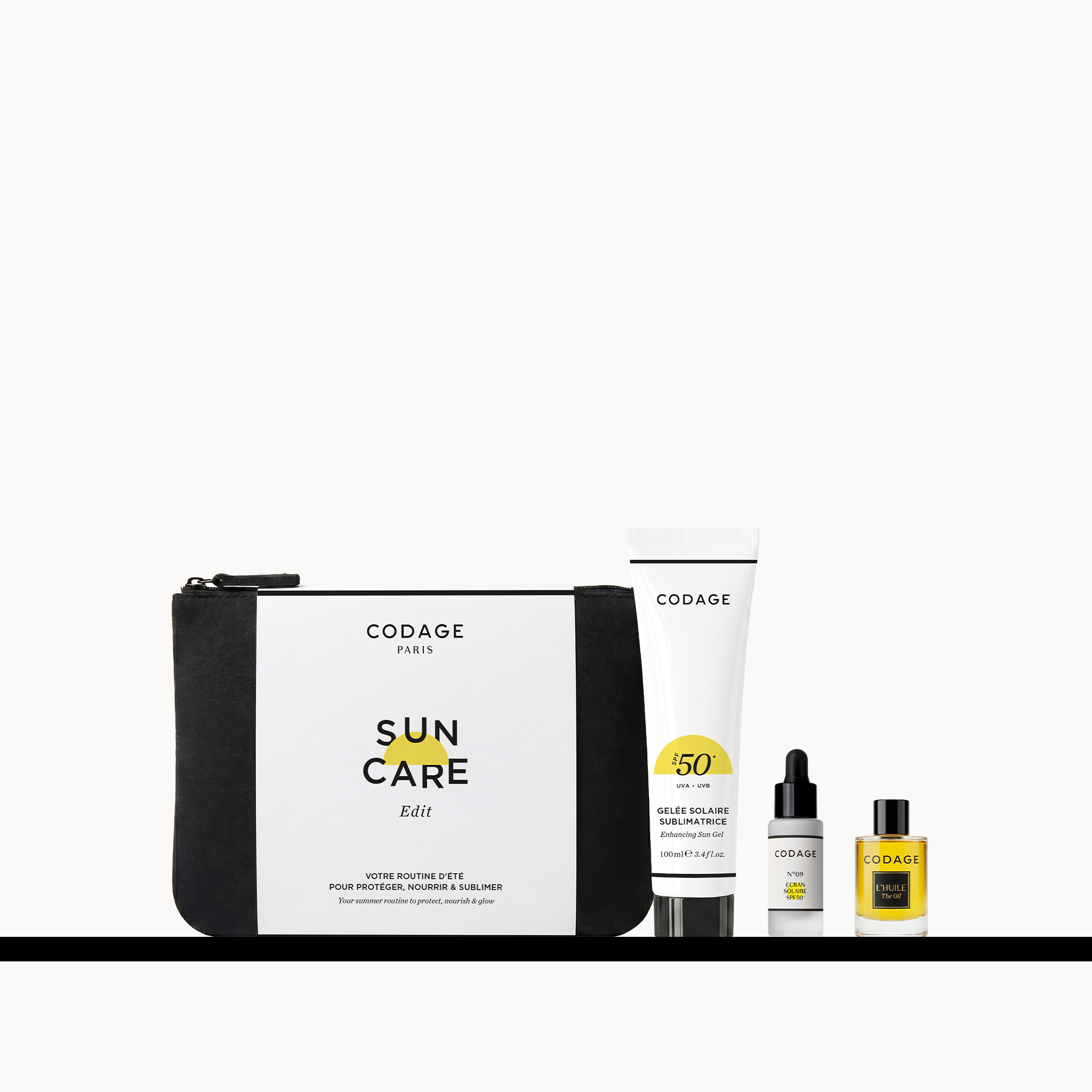 CODAGE Paris Product Collection Suncare Edit