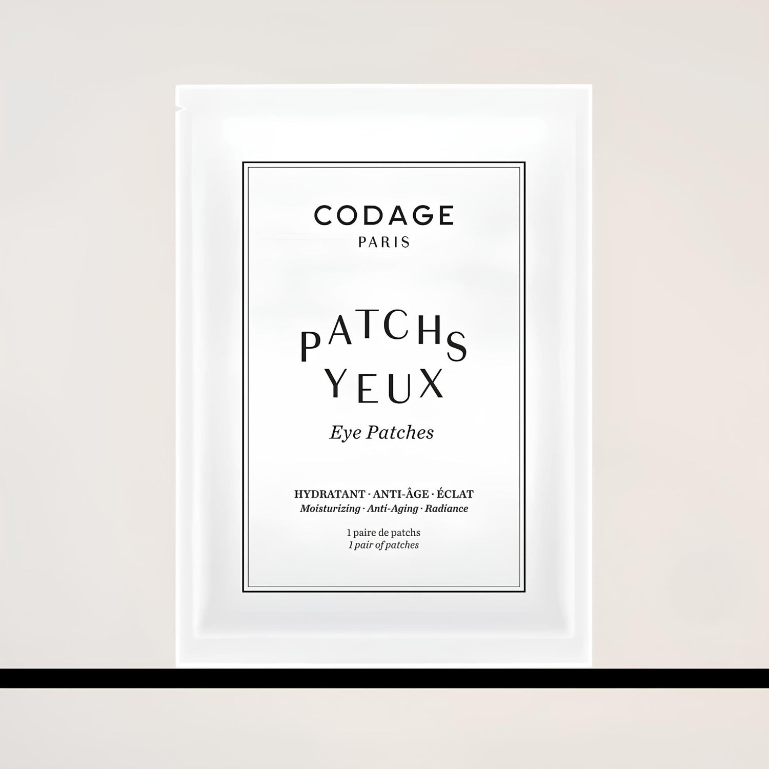 CODAGE Paris Product Collection Skin Care The Eye Contour Patchs